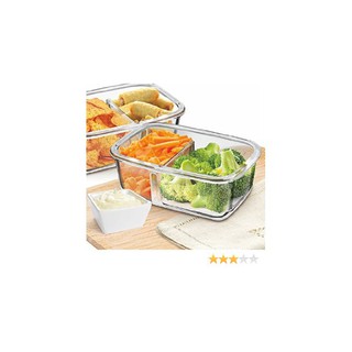 Hộp thủy tinh chia ngăn GLASSLOCK 1000ml MCRK100