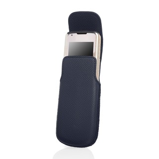 Bao da bò HANHSON Navy Epsom Nokia 8800
