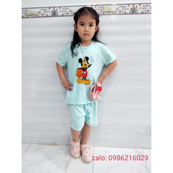 Đồ bộ tay ngắn 100% cotton