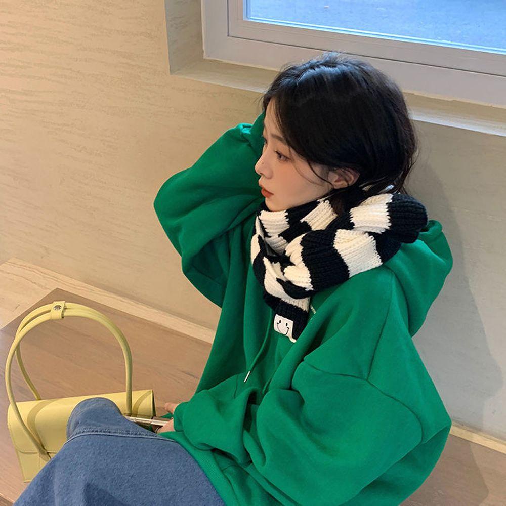 Khăn Choàng Cổ Dày Dặn Mềm Mại Phong Cách Vintage Dành Cho Nữ