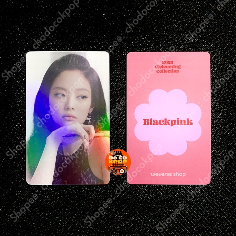 Thẻ Ảnh BLACKPINK WC 2022 Welcoming Collection Weverse