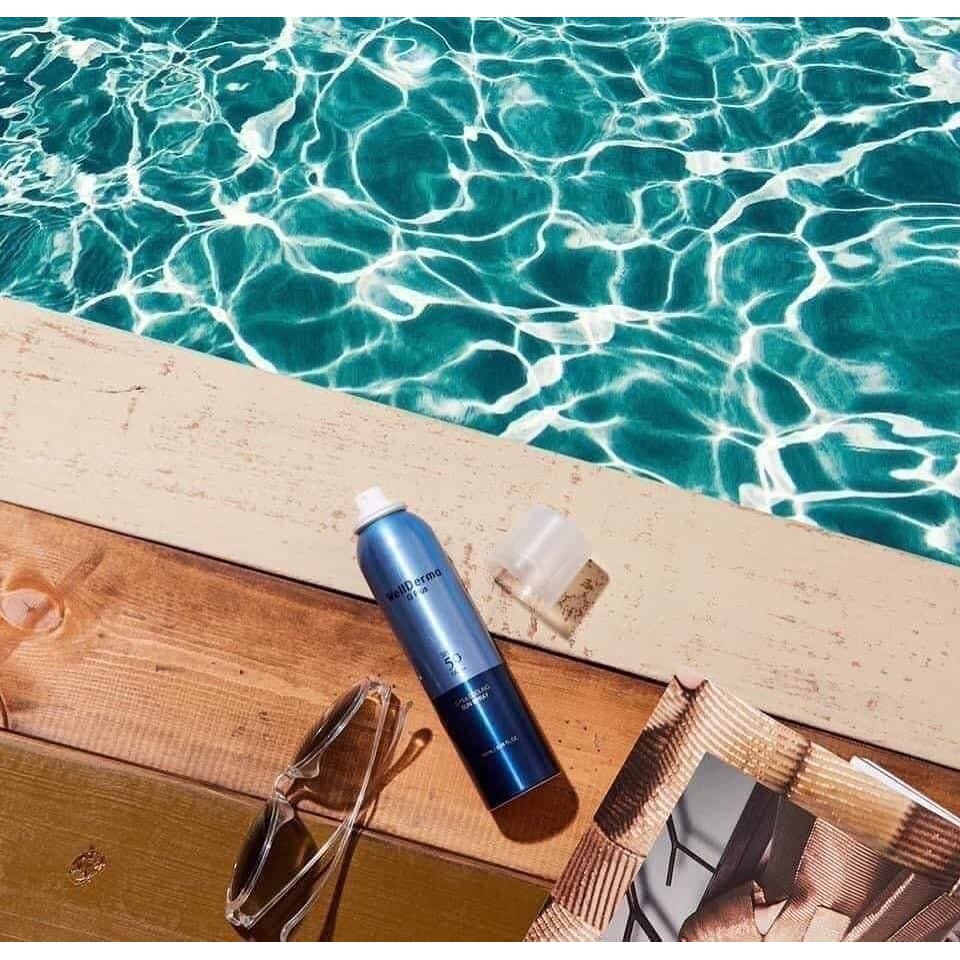 Xịt chống nắng  wellderma -G Plus 180ml