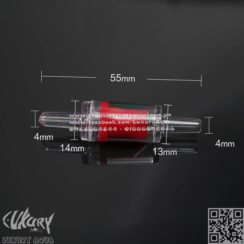 Van 1 chiều CO2 nhựa