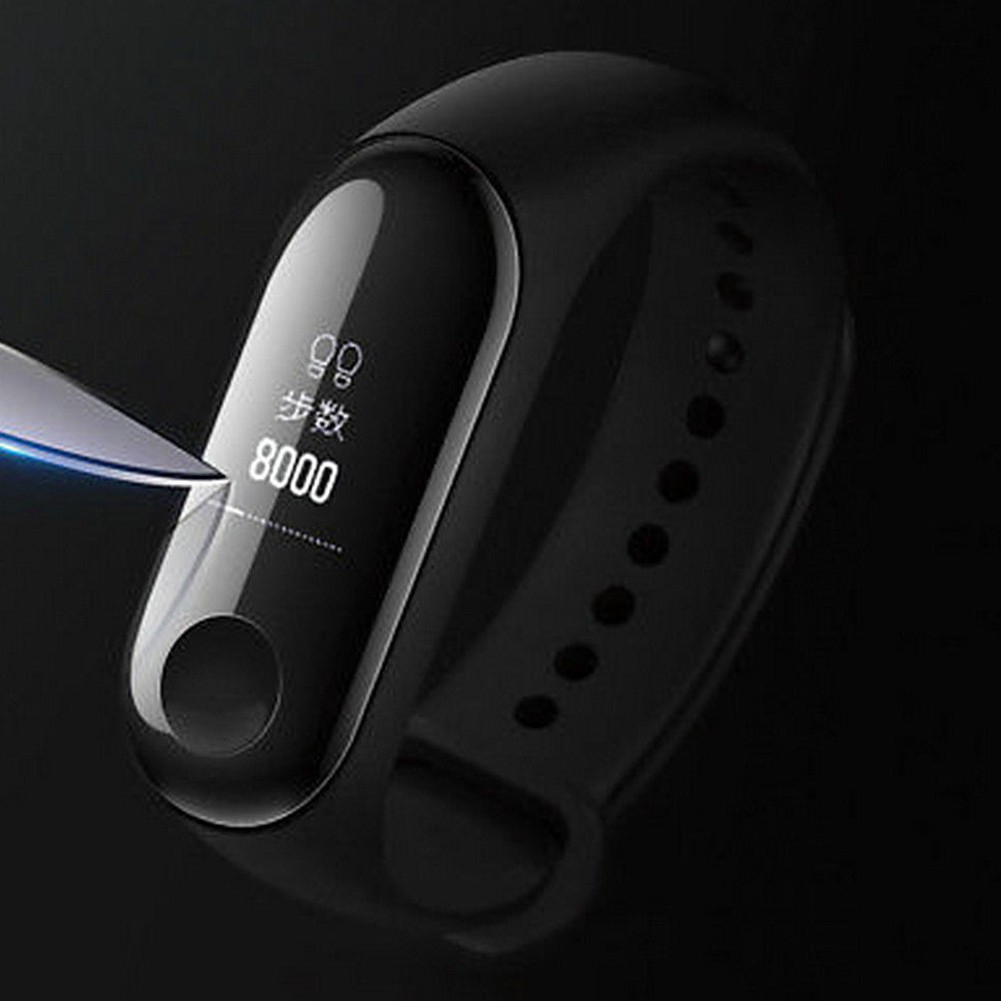 Miếng dán TPU chống trầy xước cho mặt đồng hồ Xiaomi Mi band 3