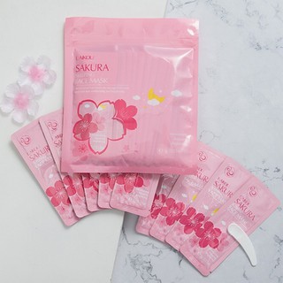 [BỊCH 15 GÓI] Mặt Nạ Ngủ LAIKOU Hoa Anh Đào Sakura Sleeping Face Mask