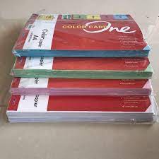 Bìa Màu A4 One 160gsm 100 Tờ/ram - HOKAMI STORE
