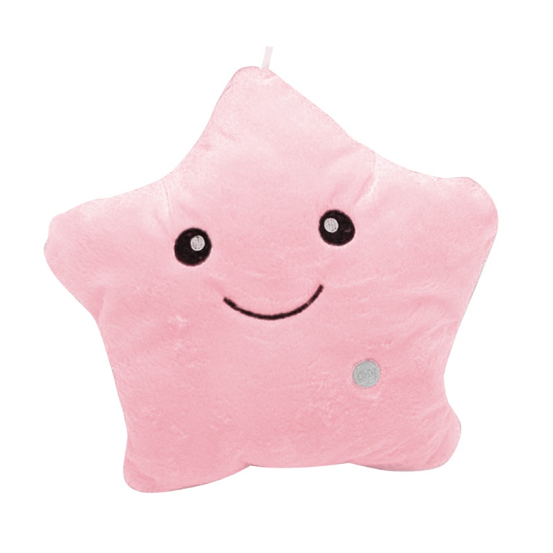 Gối Nhồi Bông Hình Ngôi Sao 15 Inch Có Đèn LED Cho Bé