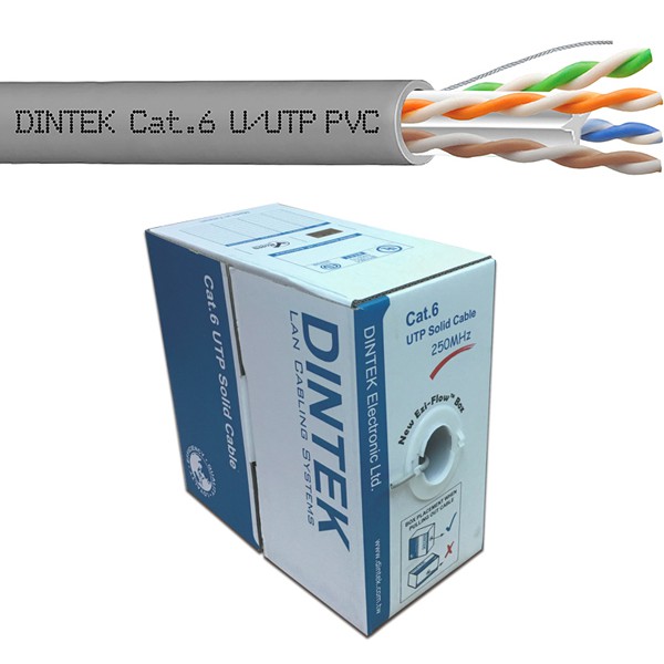 Cáp Mạng Dintek 6E UTP Thùng 305M