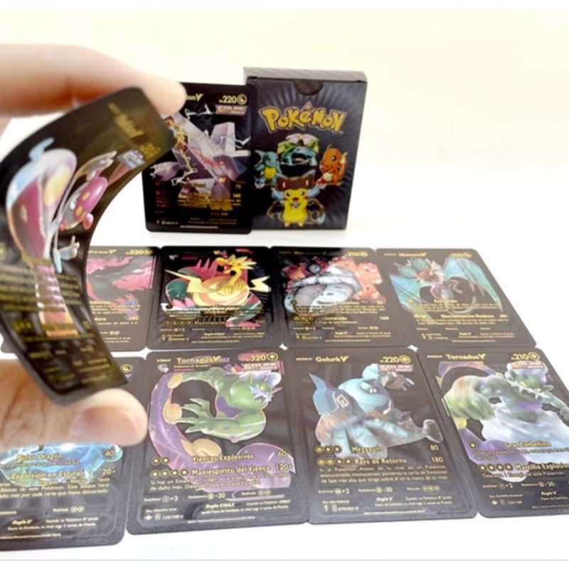 Bộ 54 thẻ bài Pokemon nhựa dẻo