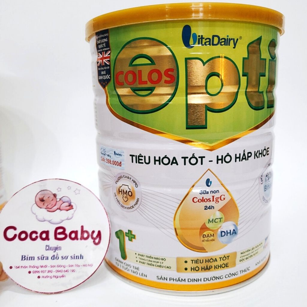 Sữa Colos Opti số 0+ 1+ 400g ,800g hỗ trợ tiêu hoá tốt hô hấp khoẻ ⚡FREESHIP⚡