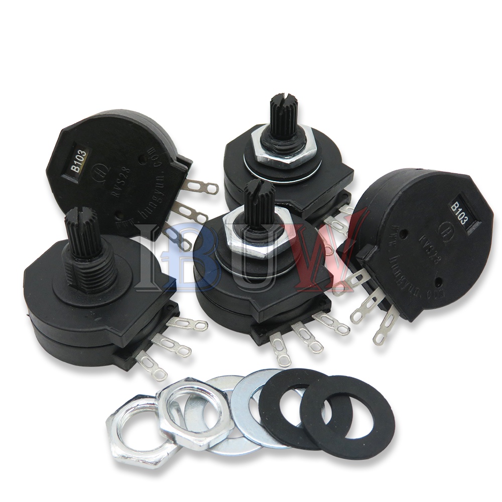 Set 2 Chiết Áp Cho Máy Hàn RVS28P 2W 1K 10K 3PIN 6PIN 103 102