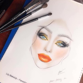 Como 20 mẫu facechart ngẫu nhiên.