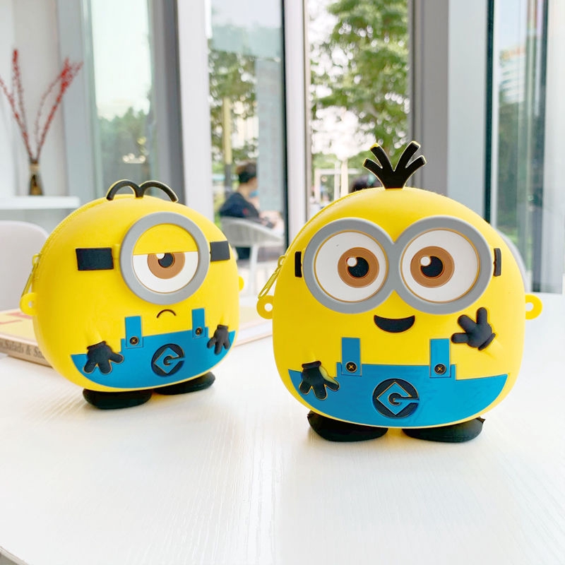 Ví Đựng Tiền Xu Hình Minion Dễ Thương Cho Bé