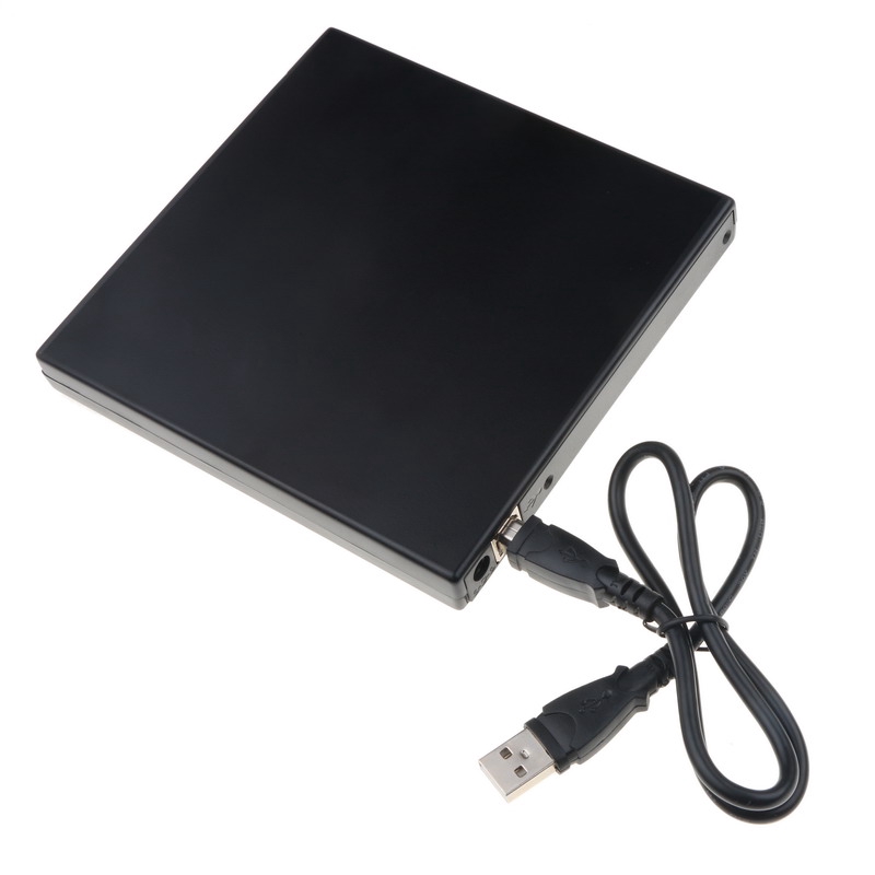 USB 2.0 SATA DVD CD DVD-Rom Case Drive Box 12.7MMExternal Drive Slim