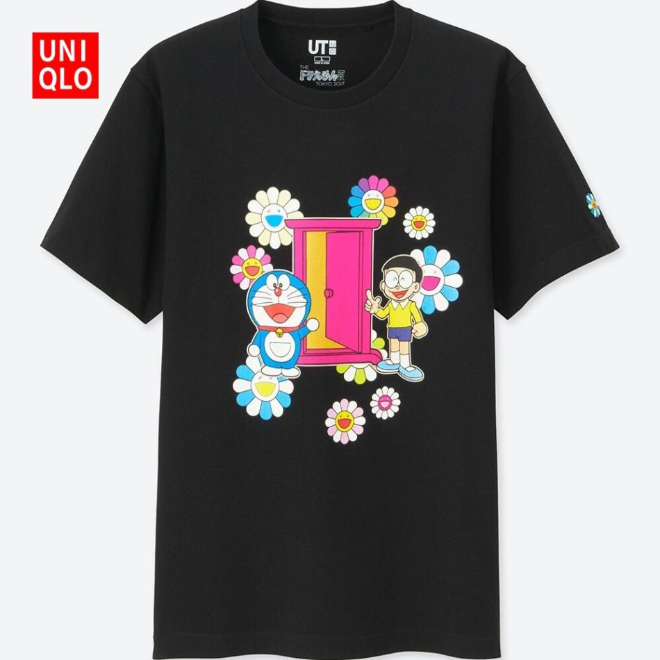 Hàng Có Sẵn Áo Thun UNIQLO UT X DORAEMON X TAKASHI MURAKAMI Anime Nhật Bản Dành Cho Cặp Đôi Nam Nữ ⚡