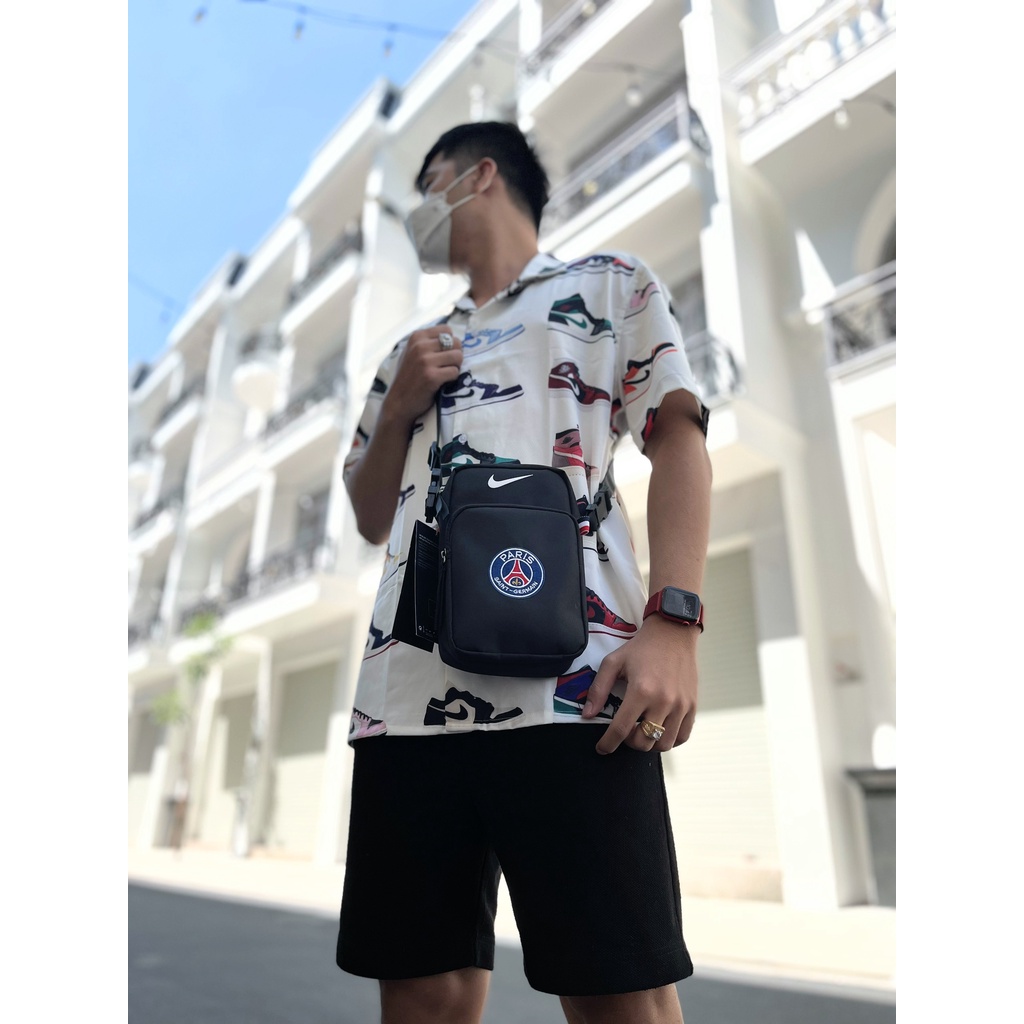 Túi đeo chéo nam N PARIS - SAINT GERMAIN 2022 - Chất liệu 100% polyester