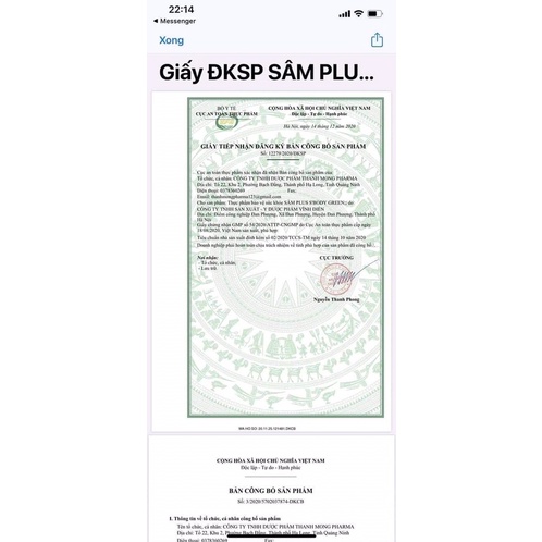 KẸO SÂM PLUS #S’body Green GIẢM CÂN SỐ 1 VN