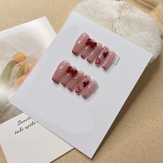 Móng úp thiết kế 🌠🌠🌠 hồng thướt tha A212