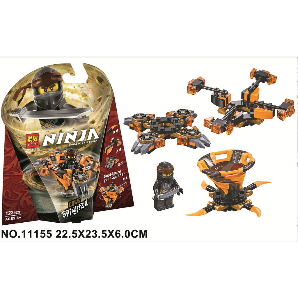 Lắp ráp ninjago 70659-70692 Con Quay Lốc Xoáy Chiến Đấu Bela 11152-11155