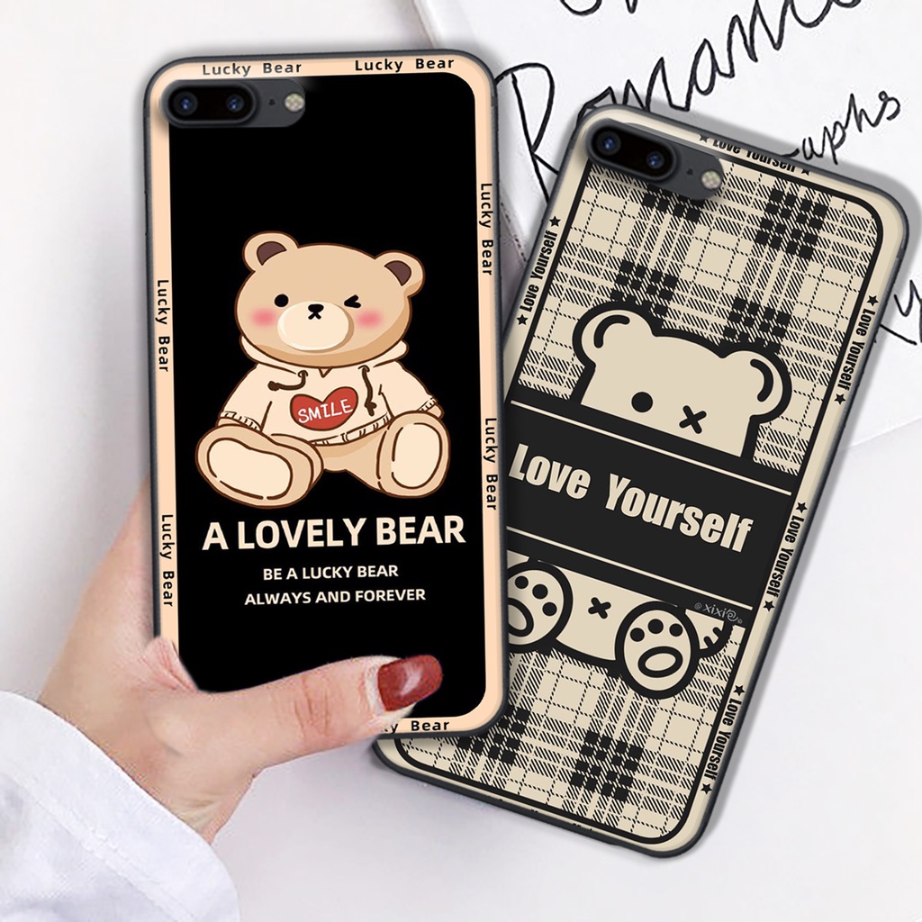 ỐP LƯNG IPHONE 7 PLUS- IPHONE 7S PLUS- IPHONE 8 PLUS mẫu đẹp gấu cực chất
