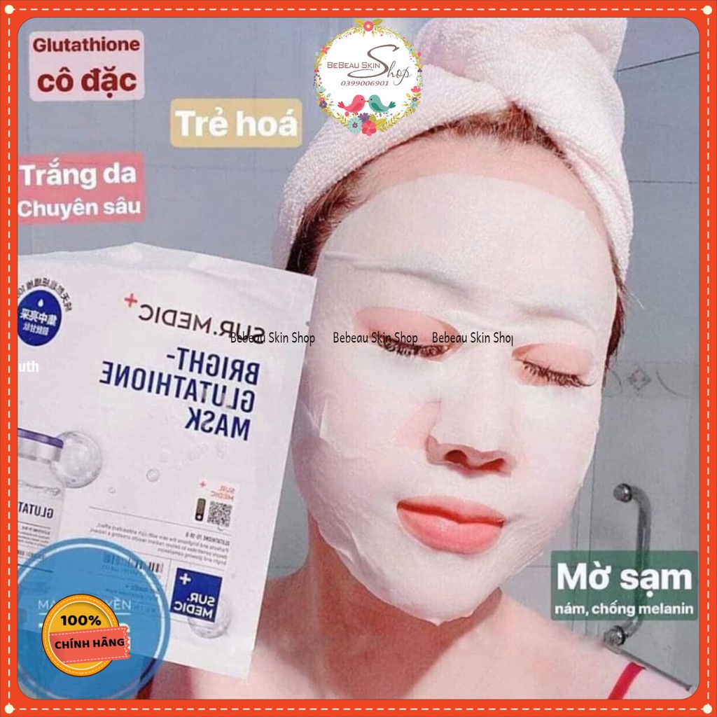 Mặt Nạ Trắng Da Sur.Medic Bright Glutathione Mask