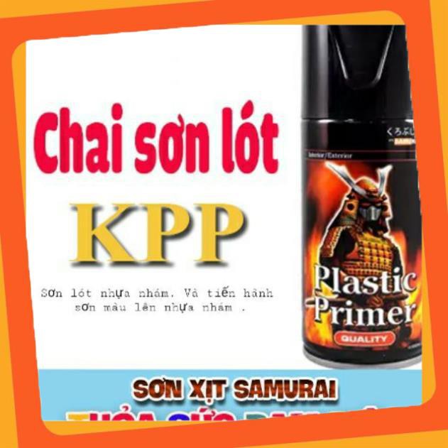 Sơn samurai sơn lót nhựa nhám kpp - không thể thiếu khi lên màu cho nhựa nhám