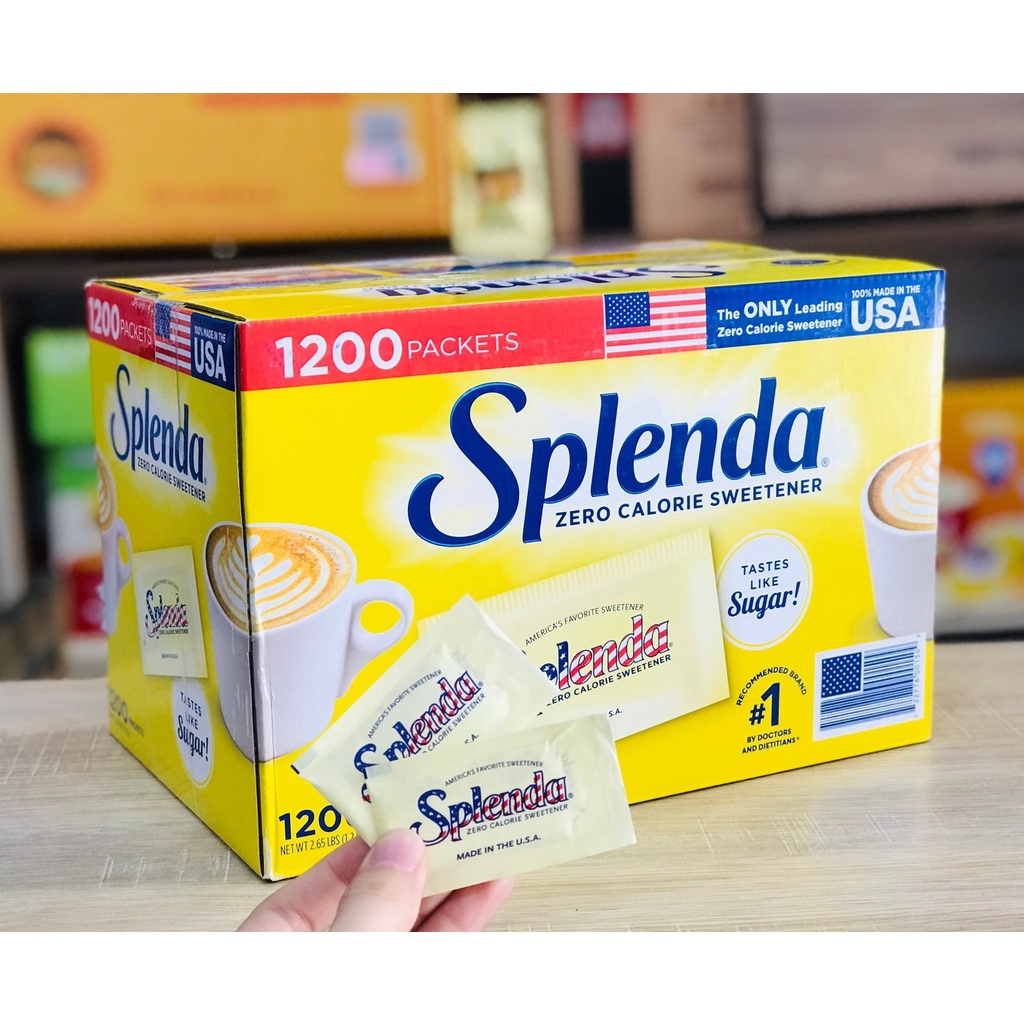 Đường ăn kiêng keto tiểu đường Splenda Mỹ