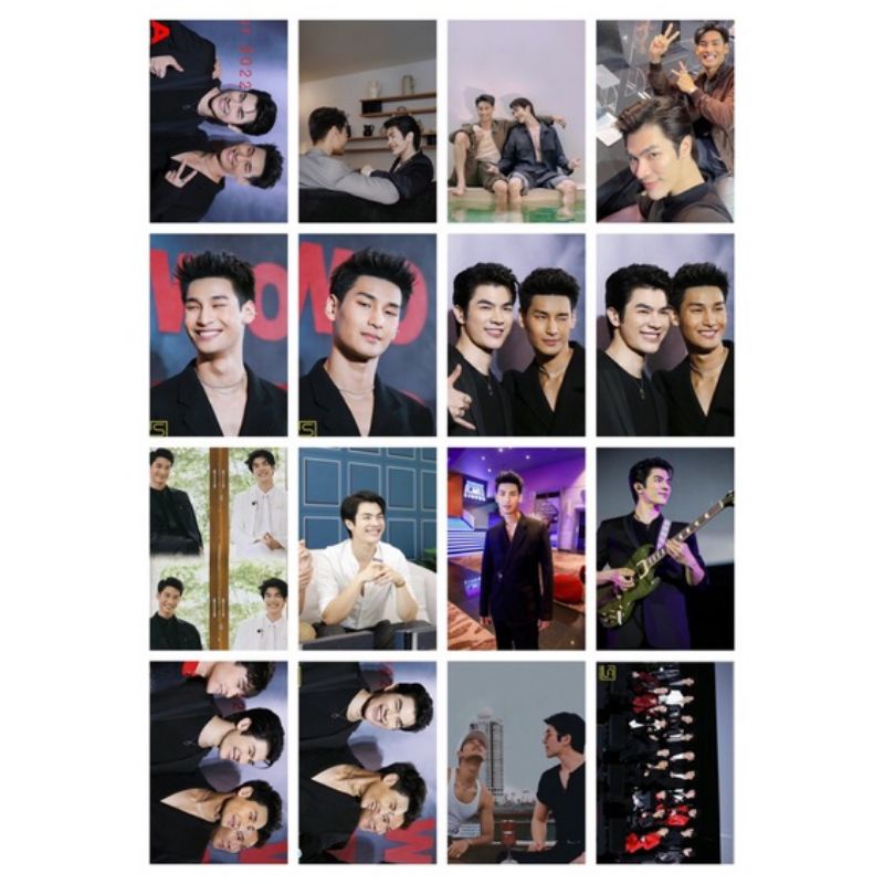 Set 50 ảnh và hình dán OTP boylove thái lan có in hình theo yêu cầu