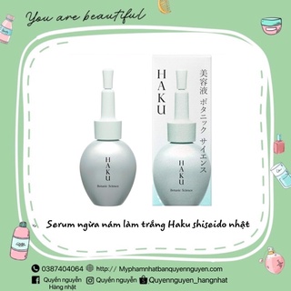Serum haku botanic science nhật bản hiệu quả