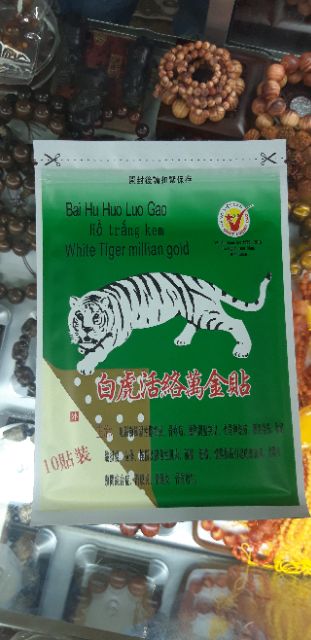 Cao dán hổ trắng Mua 10 túi shop tặng 1 túi