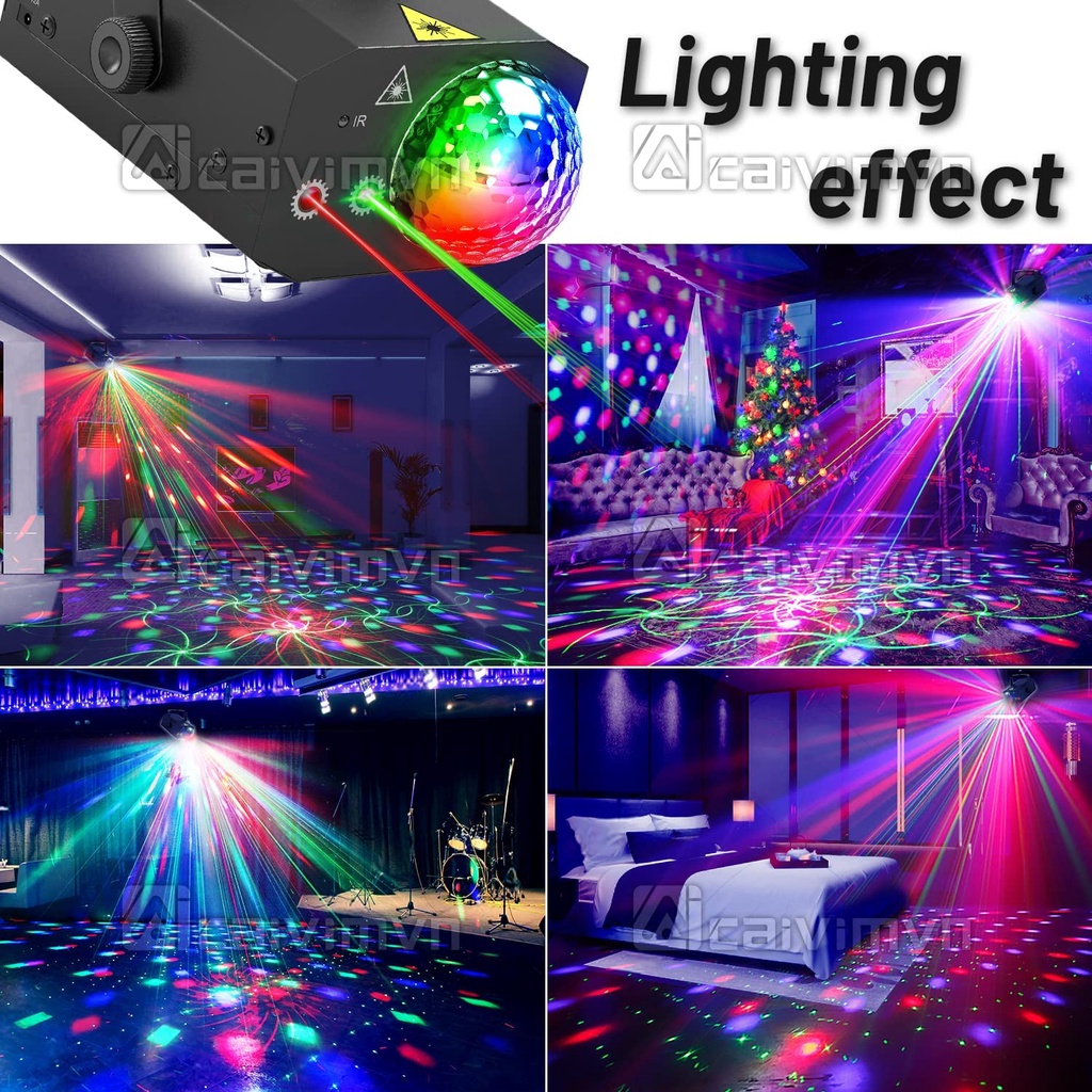 Đèn laser phòng bay , đèn led nháy theo nhạc như vũ trường sử dụng cho phòng Karaoke Sân khấu