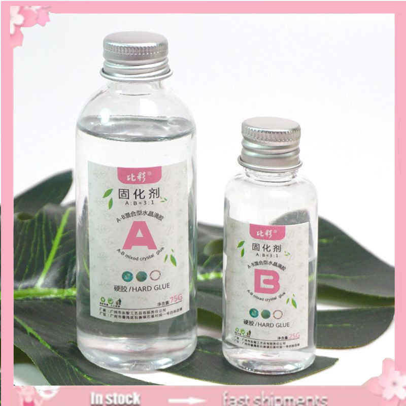 Bộ keo nhựa tỉ lệ 3:1 trong suốt làm trang sức