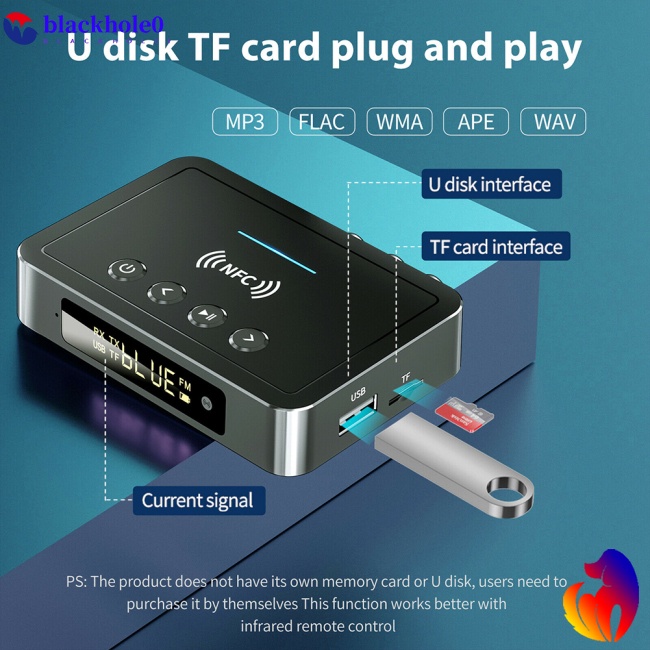 Thiết Bị Truyền Nhận Tín Hiệu Bluetooth 5.0 M6 Fm 3 Trong 1 Có Màn Hình Led Hiển Thị Dành Cho Ô Tô