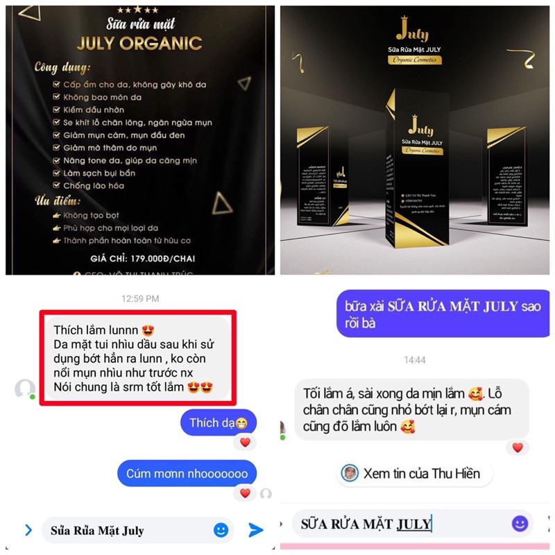 COMBO SERUM HUNIE + SỮA RỬA MẶT JULY 🌸🔥[ CAM KẾT CHÍNH HÃNG ] | BigBuy360 - bigbuy360.vn