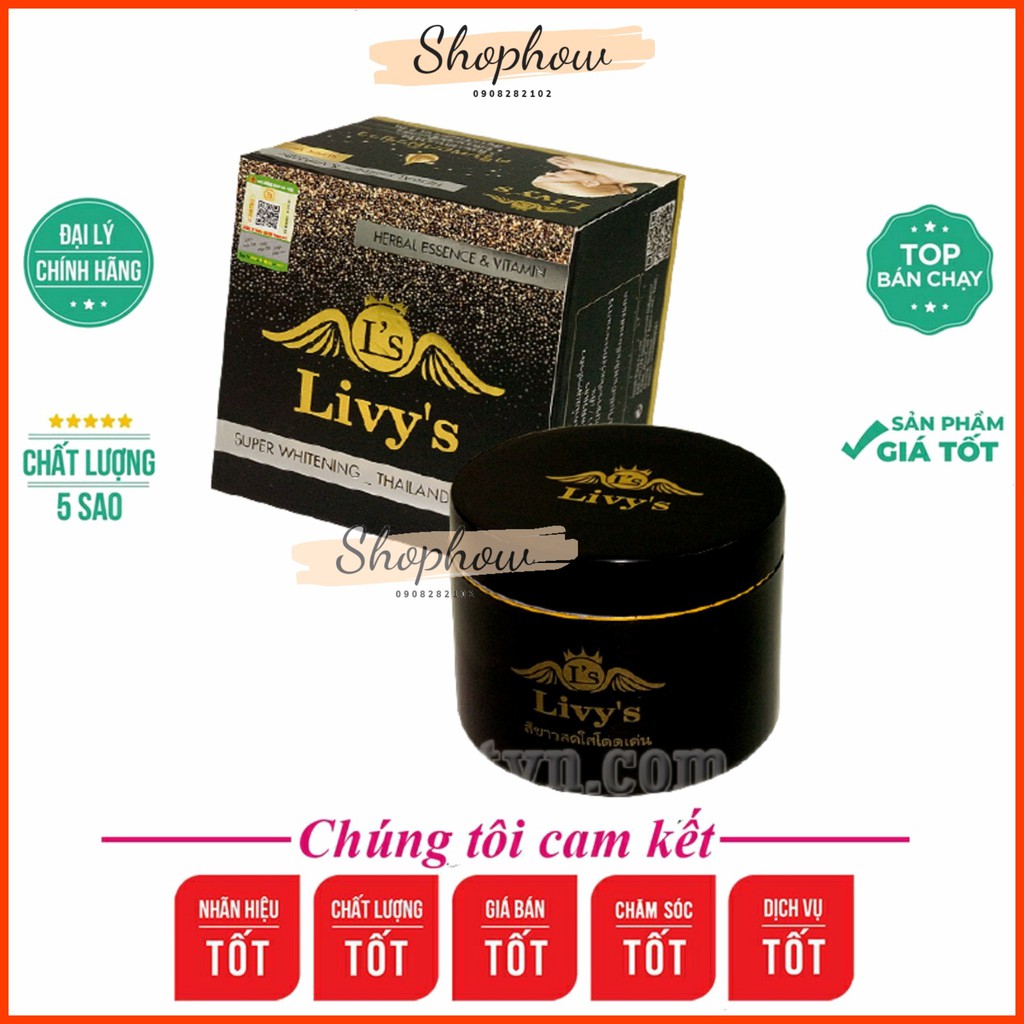 KEM BODY LIVY'S HỘP ĐEN HÀNG THÁI LAN
