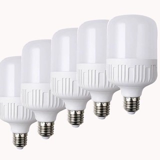 Bóng bulb LED trụ 5w, 10w, 15w, 20w, 30w, 40w, 50w, 60w ánh sáng trắng giá siêu rẻ