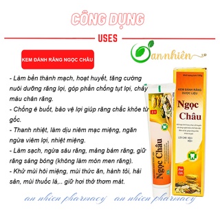 Kem đánh răng dược liệu Ngọc Châu