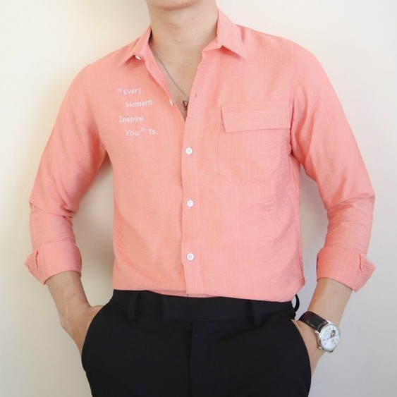 [Mã FAMAYMA2 giảm 10K đơn 50K] ÁO SƠ MI CẶP ĐÔI TAY DÀI FORM CHUẨN BODY PHONG CÁCH HÀN QUỐC | BigBuy360 - bigbuy360.vn