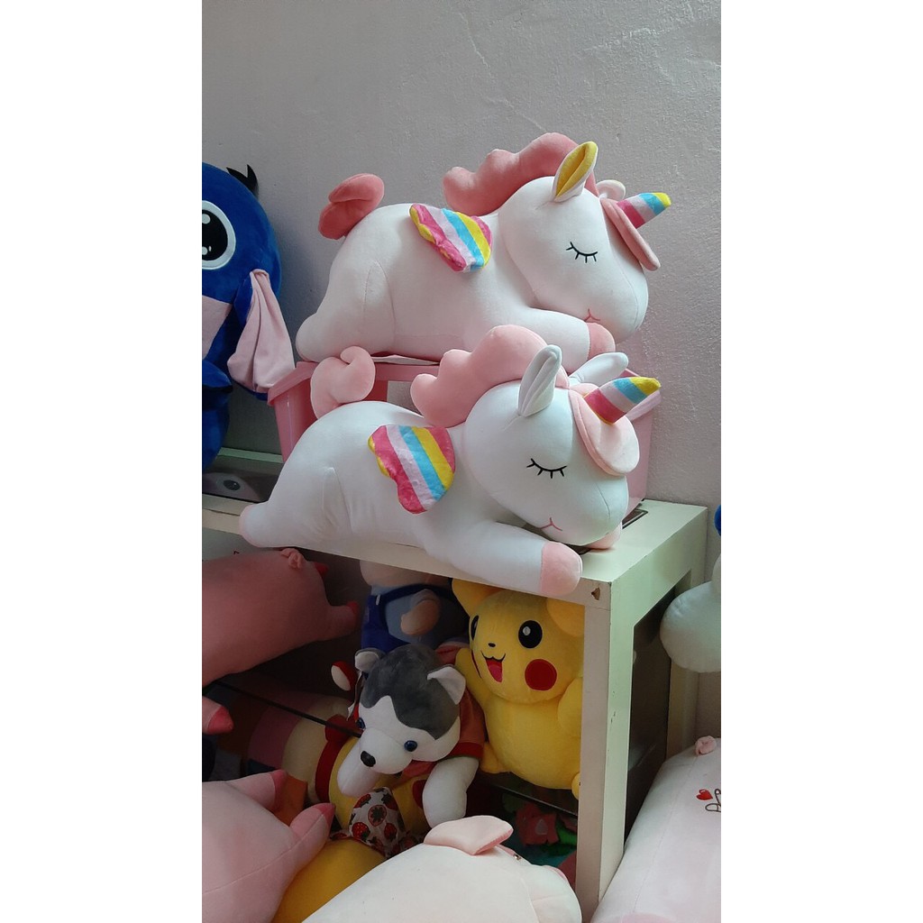 [ FREESHIP_50K] Ngựa pony nhồi bông ngựa unicorn size to nhất ảnh thật