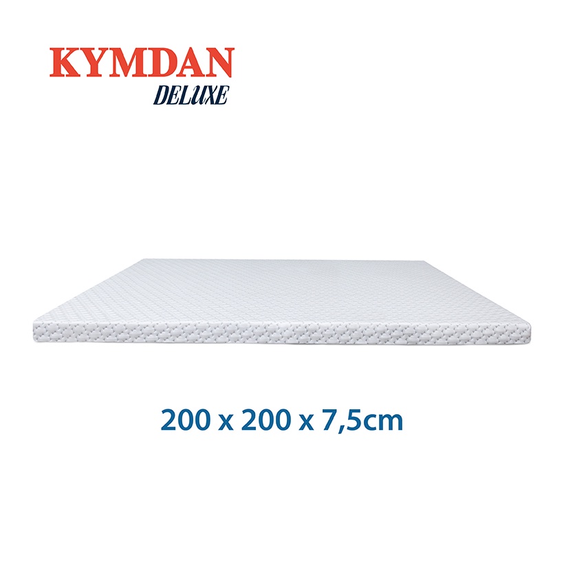 Nệm cao su thiên nhiên Kymdan Deluxe 220 x 200 x 7,5cm SFM