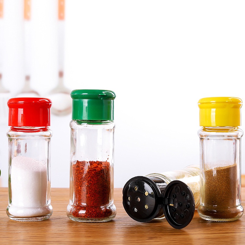 1 Hũ Nhựa Đựng Gia Vị 3 Màu 3.7*10cm