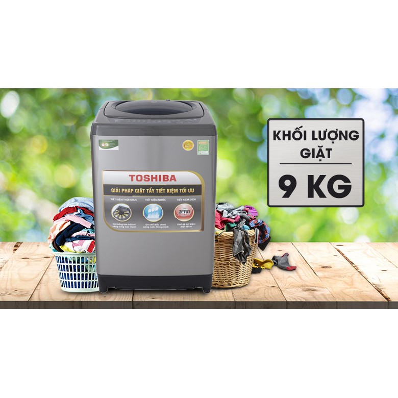 Máy giặt Toshiba 9.0 Kg AW-H1000GV (SB) (Miễn phí giao tại HCM-ngoài tỉnh liên hệ shop)