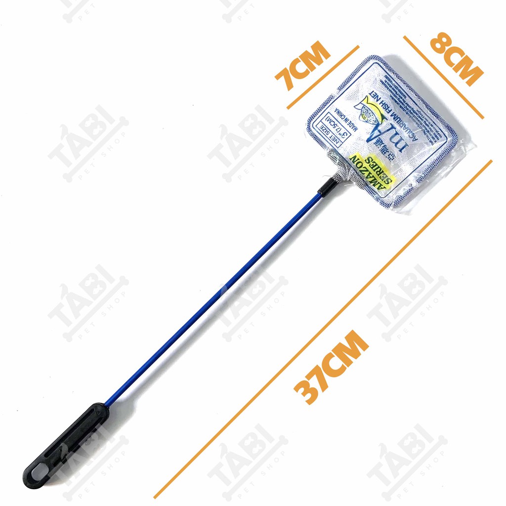 Vợt Bắt Cá Cán Cứng 3 In  - Dụng Cụ Vớt Cá 3 Inch Dành Cho Hồ Cá, Bể Cá, Chậu Cá