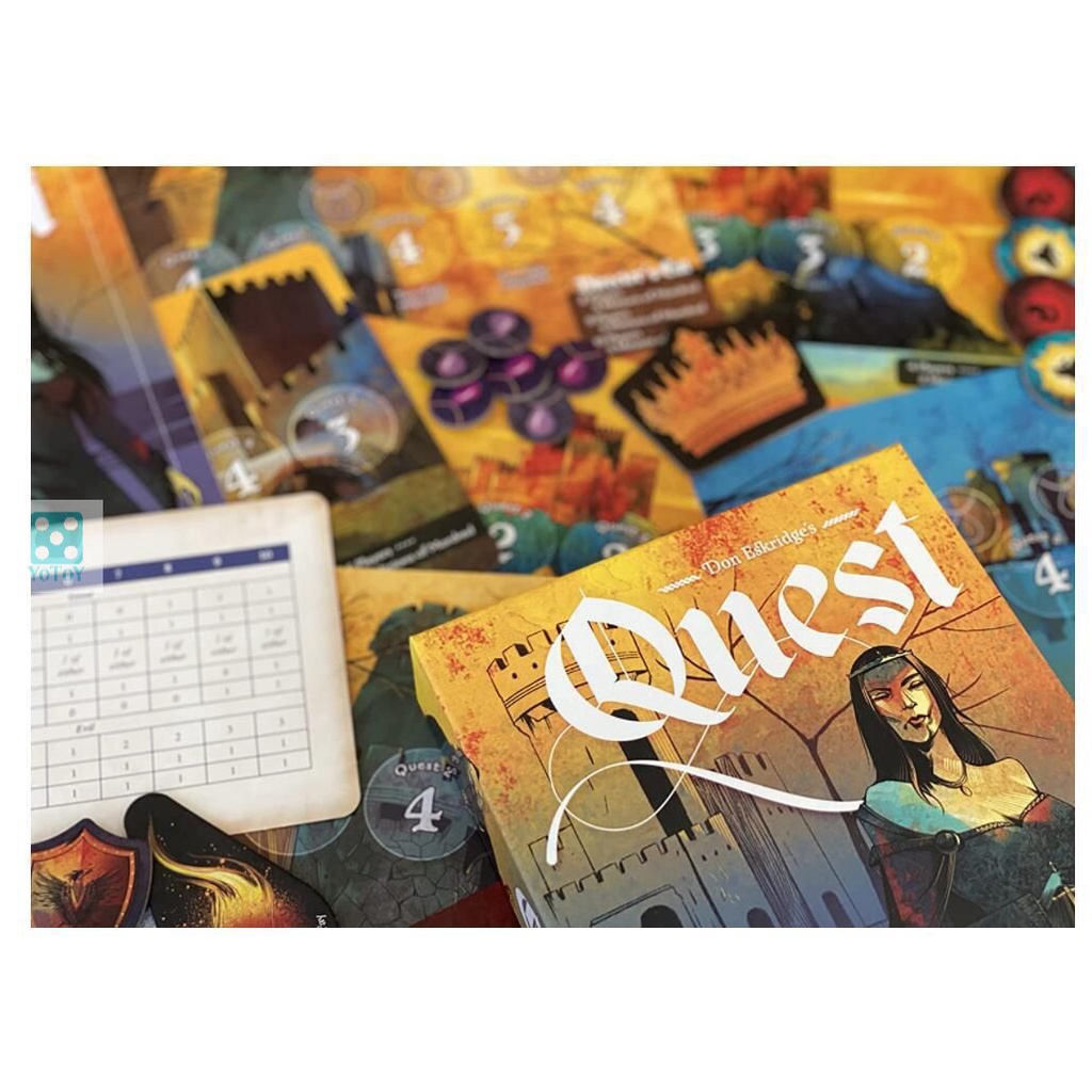 Trò chơi Quest – phiên bản khác của Avalon