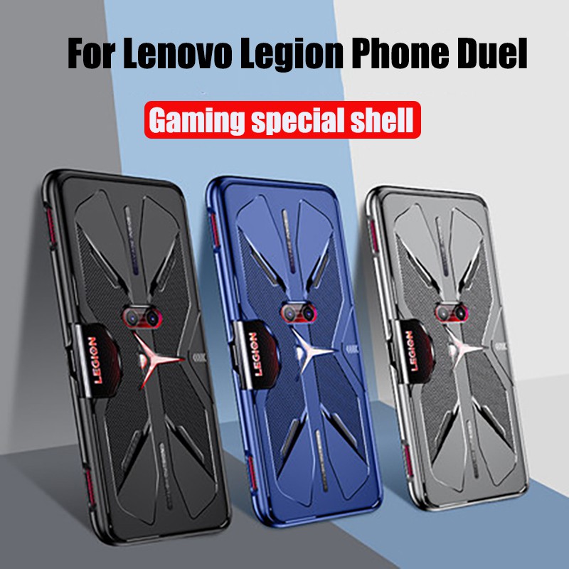 Dành Cho Lenovo Legion Điện Thoại Duel Ốp Lưng Mềm Mại Cho Lenovo Legion Điện Thoại Duel 5G Chơi Game Điện Thoại Thông Minh Vỏ Chuyên Nghiệp Có Phim