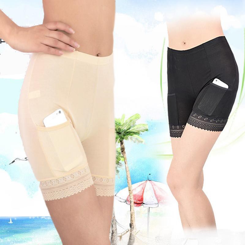 Quần Mặc Trong Váy- Quần Đùi Cotton Có Túi Đưng Đồ Siêu Tiện Lợi
