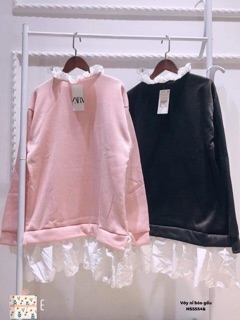 Váy nỉ bèo gấu - HS