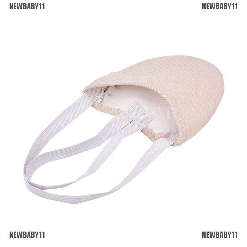 [NEWBABY11] Dép Da PU Đế Phẳng Tập Múa Ba Lê Nhịp Điệu