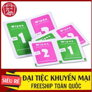 Giấy lau, khăn lau màn hình điện thoại, laptop, kính mắt, máy ảnh đồng hồ