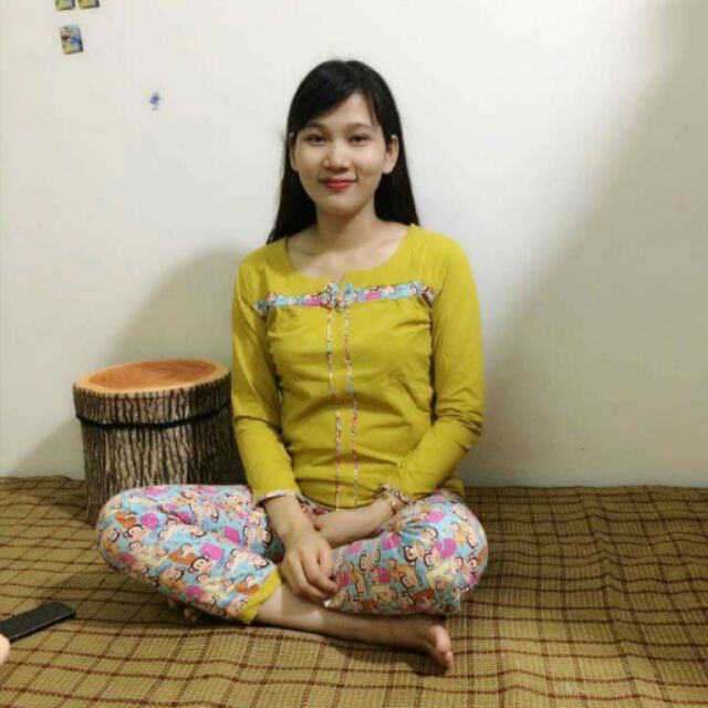 Bộ mặc nhà thu đông.